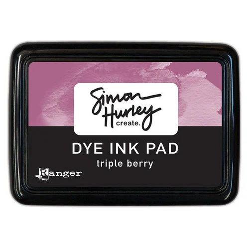 Ranger Ink - Simon Hurley - Dye Ink Pad - Triple Berry 1 Ranger Ink - Simon Hurley - Dye Ink Pad - Triple Berry