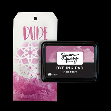 Ranger Ink - Simon Hurley - Dye Ink Pad - Triple Berry 2 Ranger Ink - Simon Hurley - Dye Ink Pad - Triple Berry