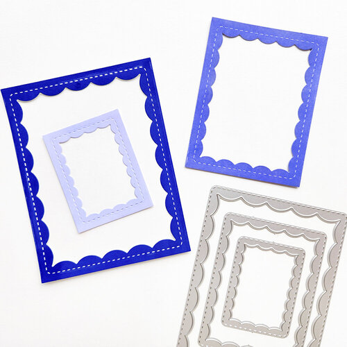 Catherine Pooler Designs - Dies - Ruffles For Rectangles