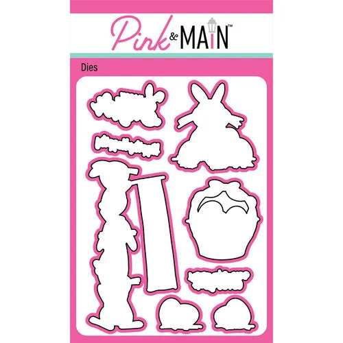 Pink and Main - Dies - Easter Flag