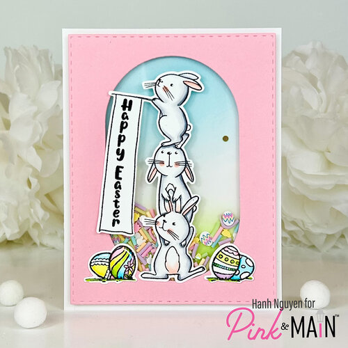 Pink and Main - Dies - Easter Flag
