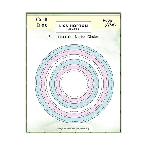Lisa Horton Crafts - Dies - Fundamentals - Nested Circles