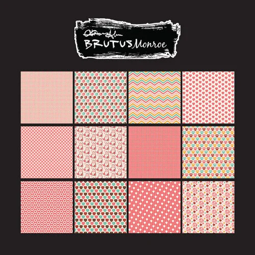 Brutus Monroe - Funny Valentine Collection - 6 x 6 Paper Pack - Forever Yours