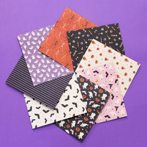 Scrapbook.com - Ghostly - Patterned Cardstock Paper Pad - Double Sided - 6x8 - 40 Sheets 4 Scrapbook.com - Ghostly - Patterned Cardstock Paper Pad - Double Sided - 6x8 - 40 Sheets