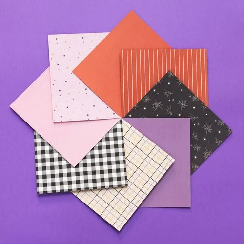 Scrapbook.com - Ghostly - Patterned Cardstock Paper Pad - Double Sided - 6x8 - 40 Sheets 5 Scrapbook.com - Ghostly - Patterned Cardstock Paper Pad - Double Sided - 6x8 - 40 Sheets
