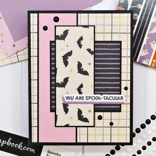 Scrapbook.com - Ghostly - Patterned Cardstock Paper Pad - Double Sided - 6x8 - 40 Sheets 6 Scrapbook.com - Ghostly - Patterned Cardstock Paper Pad - Double Sided - 6x8 - 40 Sheets