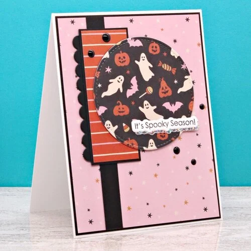 Scrapbook.com - Ghostly - Patterned Cardstock Paper Pad - Double Sided - 6x8 - 40 Sheets 9 Scrapbook.com - Ghostly - Patterned Cardstock Paper Pad - Double Sided - 6x8 - 40 Sheets
