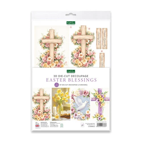 Katy Sue Designs - 3D Die Cut Decoupage Layers - Easter Blessings 1 Katy Sue Designs - 3D Die Cut Decoupage Layers - Easter Blessings