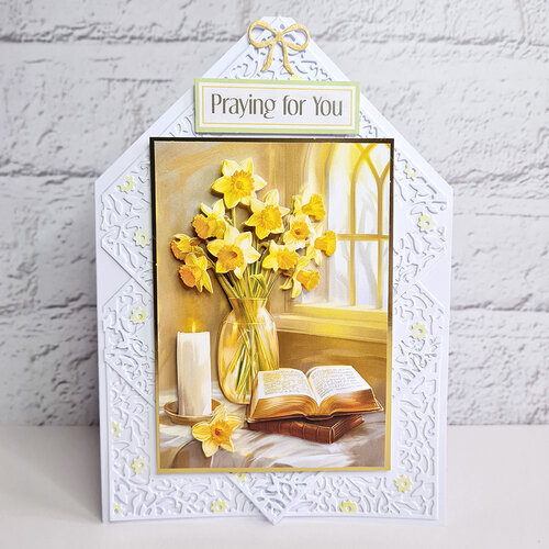 Katy Sue Designs - 3D Die Cut Decoupage Layers - Daffodil Window