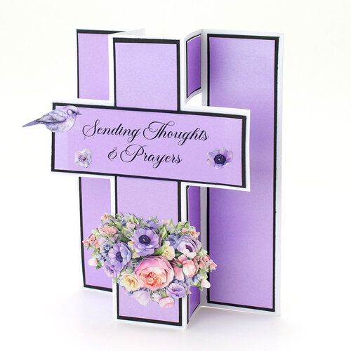 Katy Sue Designs - Pop Up Cards And Envelopes - White Cross 6 Katy Sue Designs - Pop Up Cards And Envelopes - White Cross