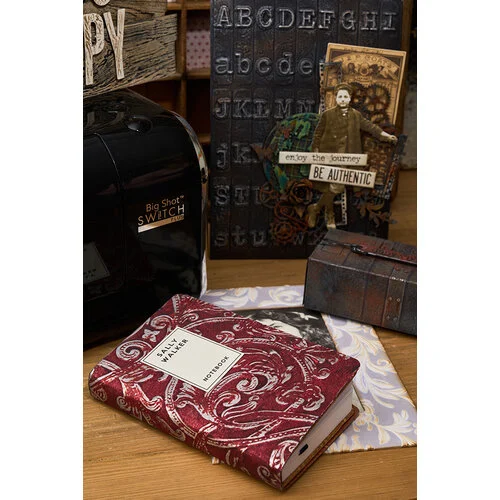 Sizzix - Tim Holtz - 3D Texture Fades Embossing Folder - Vault Entangled Large - A5 5 Sizzix - Tim Holtz - 3D Texture Fades Embossing Folder - Vault Entangled Large - A5