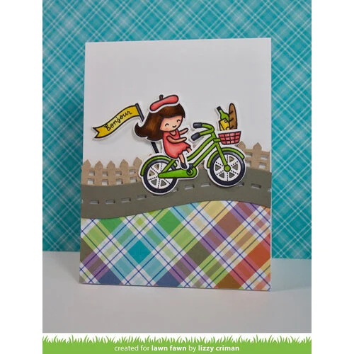 Lawn Fawn - Lawn Cuts - Dies - Road Border 4 Lawn Fawn - Lawn Cuts - Dies - Road Border