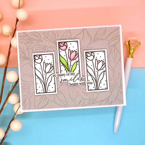 LDRS Creative - Daybreak Collection - Clear Photopolymer Stamps - Daybreak Puzzle Scenes