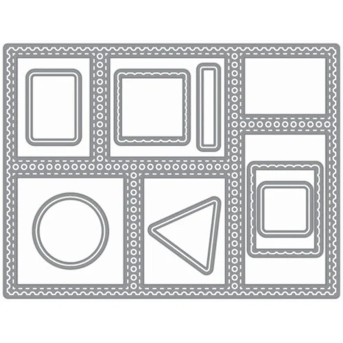 LDRS Creative - Daybreak Collection - Dies - Postage Collage