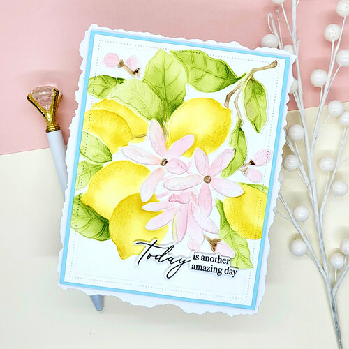 LDRS Creative - Daybreak Collection - 3D Embossing Folder - Fruit Tree 2 LDRS Creative - Daybreak Collection - 3D Embossing Folder - Fruit Tree