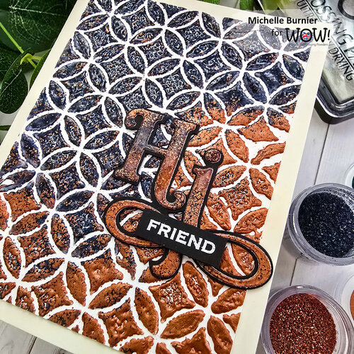 WOW! - Metallic Collection - Embossing Powder - Fired Copper - Ultra High 3 WOW! - Metallic Collection - Embossing Powder - Fired Copper - Ultra High