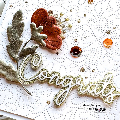 WOW! - Metallic Collection - Embossing Powder - Fired Copper - Ultra High 6 WOW! - Metallic Collection - Embossing Powder - Fired Copper - Ultra High