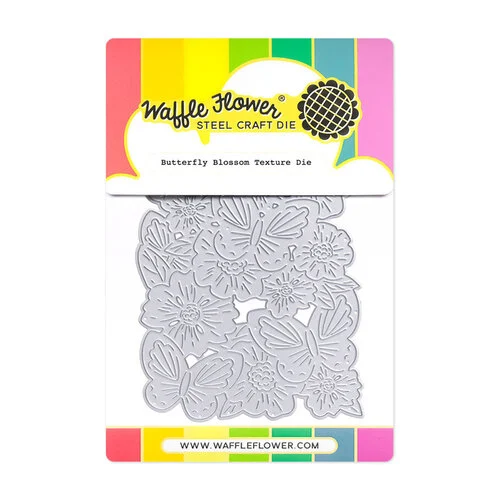 Waffle Flower Crafts - Craft Dies - Butterfly Blossom Texture