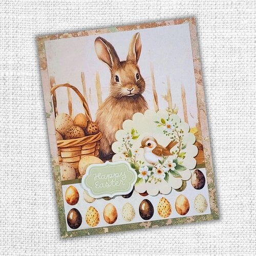 Paper Rose - Easter Village Collection - Quick Cards Die Cuts
