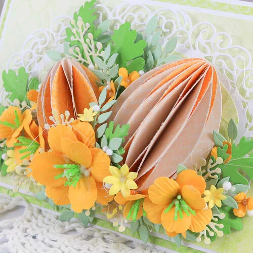 Elizabeth Craft Designs - Spring Awakening Collection - Dies - Honeycomb Egg 10 Elizabeth Craft Designs - Spring Awakening Collection - Dies - Honeycomb Egg