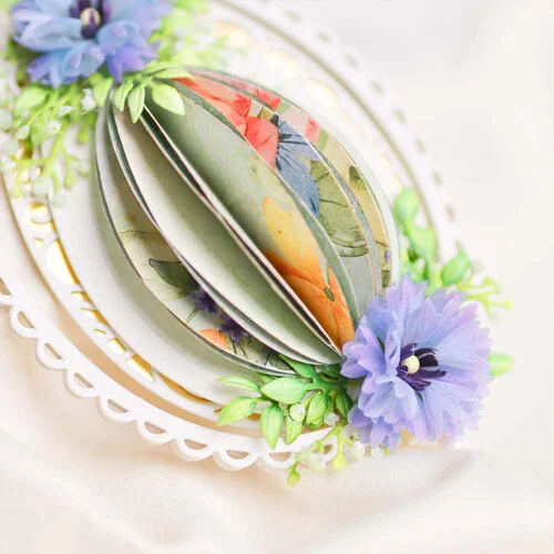 Elizabeth Craft Designs - Spring Awakening Collection - Dies - Honeycomb Egg 7 Elizabeth Craft Designs - Spring Awakening Collection - Dies - Honeycomb Egg