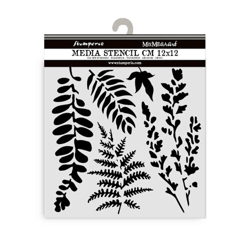 Stamperia - Stencils - Leaves 2 Stamperia - Stencils - Leaves