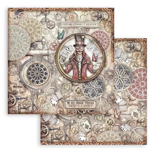 Stamperia - Master Of Magic Collection - 12 x 12 Paper Pad 2 Stamperia - Master Of Magic Collection - 12 x 12 Paper Pad
