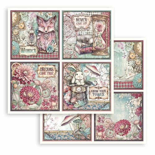 Stamperia - Master Of Magic Collection - 12 x 12 Paper Pad 6 Stamperia - Master Of Magic Collection - 12 x 12 Paper Pad