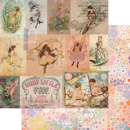 Fancy Pants Designs - Fairy Garden Collection - Collection Kit 3 Fancy Pants Designs - Fairy Garden Collection - Collection Kit