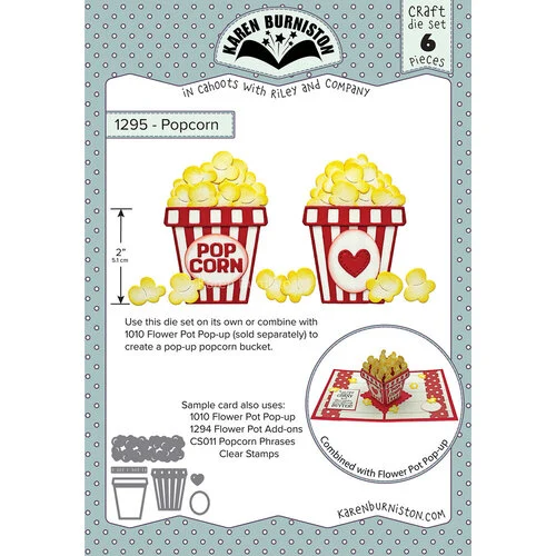 Karen Burniston - Craft Dies - Popcorn 1 Karen Burniston - Craft Dies - Popcorn