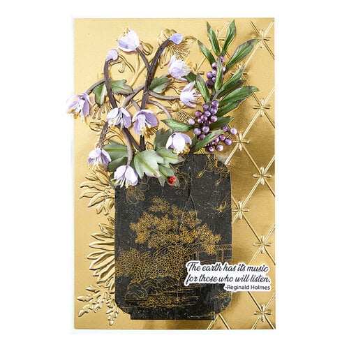 Spellbinders - Through The Meadow Collection - Press Plates and Dies - Sentiments