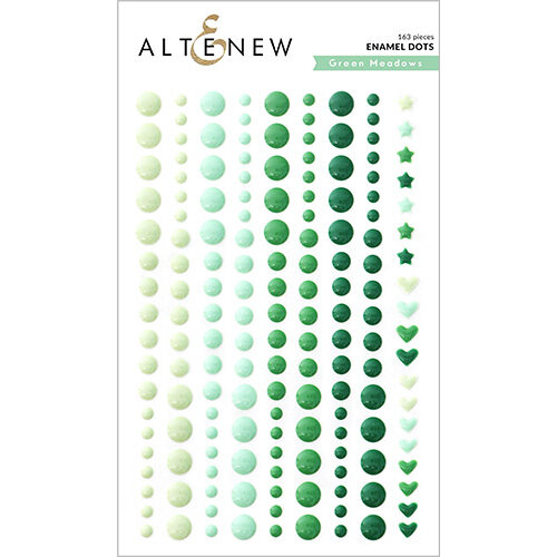 Altenew - Enamel Dots - Green Meadows