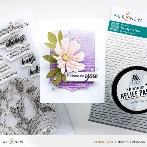Altenew - Stencils - Squiggly Lines