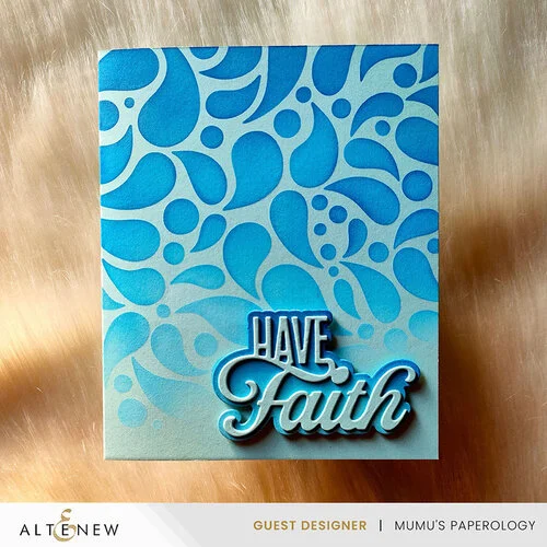 Altenew - Dies - Have Faith Word 4 Altenew - Dies - Have Faith Word
