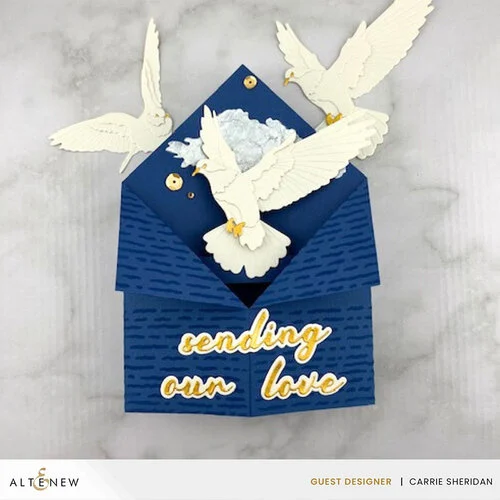Altenew - Layering Dies - Doves In Flight