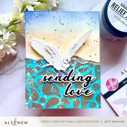 Altenew - Layering Dies - Doves In Flight