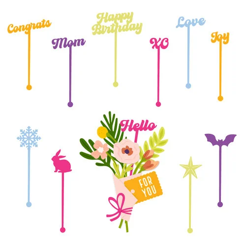 Scrapbook.com - Decorative Die Sets - Build-A-Bouquet and Bouquet Picks 1 Scrapbook.com - Decorative Die Sets - Build-A-Bouquet and Bouquet Picks