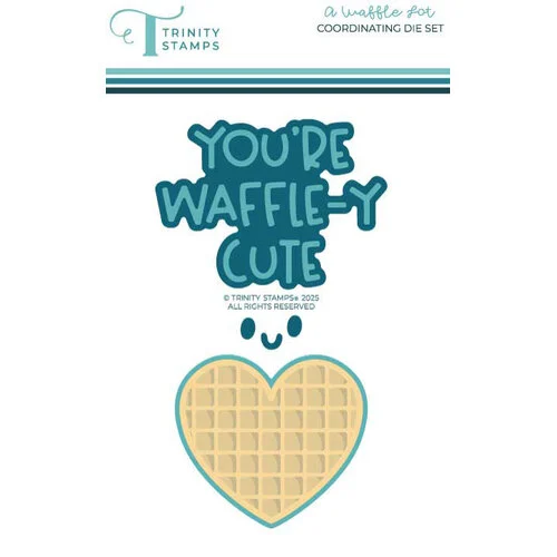 Trinity Stamps - Dies - A Waffle Lot