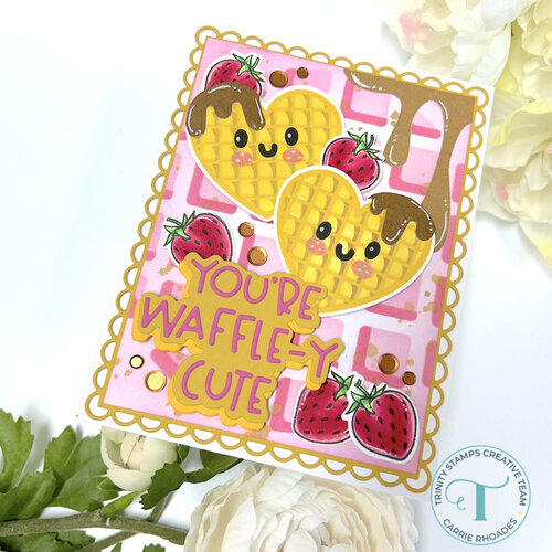 Trinity Stamps - Stencils - Layered Waffle