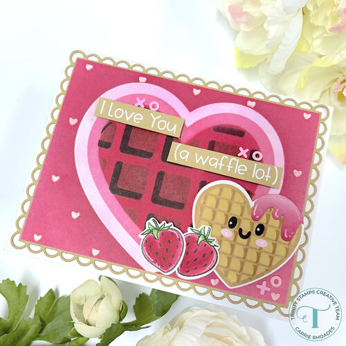 Trinity Stamps - Stencils - Layered Waffle 3 Trinity Stamps - Stencils - Layered Waffle