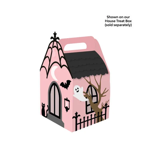 Scrapbook.com - Decorative Die Set - Halloween - House Treat Box Add On