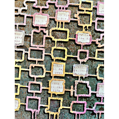Sizzix - Seth Apter - Thinlits Dies - Waffles 7 Sizzix - Seth Apter - Thinlits Dies - Waffles
