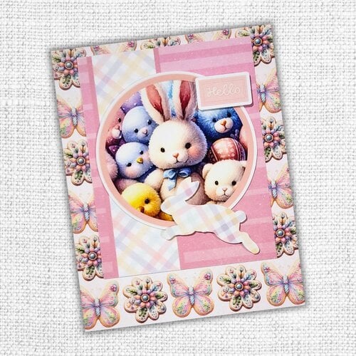 Paper Rose - Easter Time Collection - 12 x 12 Paper Pack - Basics 4 Paper Rose - Easter Time Collection - 12 x 12 Paper Pack - Basics