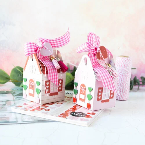 Scrapbook.com - Decorative Die Set - House Treat Box with Valentine Add-On Bundle 9 Scrapbook.com - Decorative Die Set - House Treat Box with Valentine Add-On Bundle