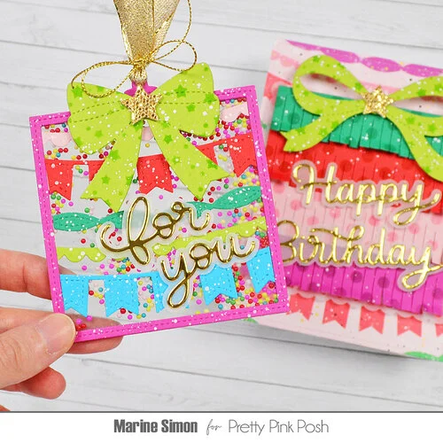 Pretty Pink Posh - Dies - Present Shaker 5 Pretty Pink Posh - Dies - Present Shaker