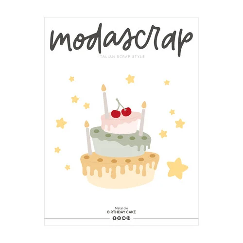 ModaScrap - Dies - Birthday Cake