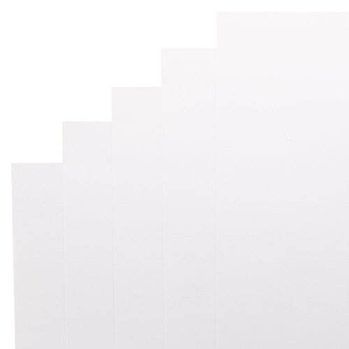 Harmony Hues - 12 x 12 - 65 Smooth - 50 Pack - Brilliant White