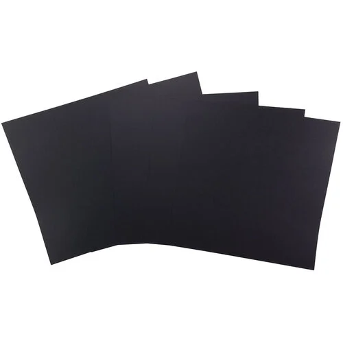 Harmony Hues - 12 x 12 - 110 Smooth - 50 Pack - Midnight Black