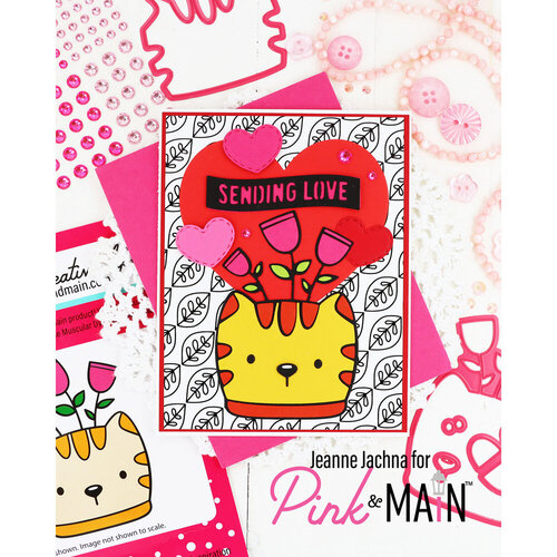Pink and Main - Cheerfoil Collection - Foilable Sheets - Spring Leaves 3 Pink and Main - Cheerfoil Collection - Foilable Sheets - Spring Leaves