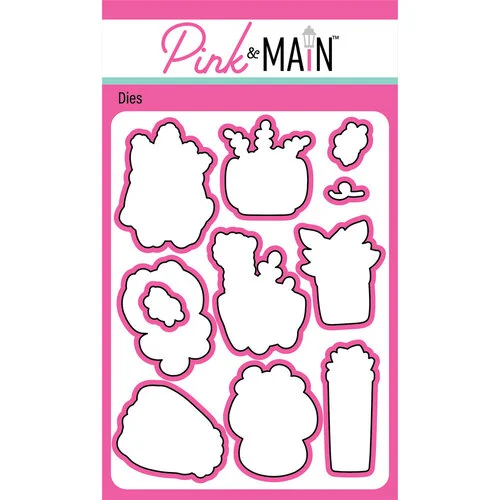 Pink and Main - Dies - Planter Friends 1 Pink and Main - Dies - Planter Friends